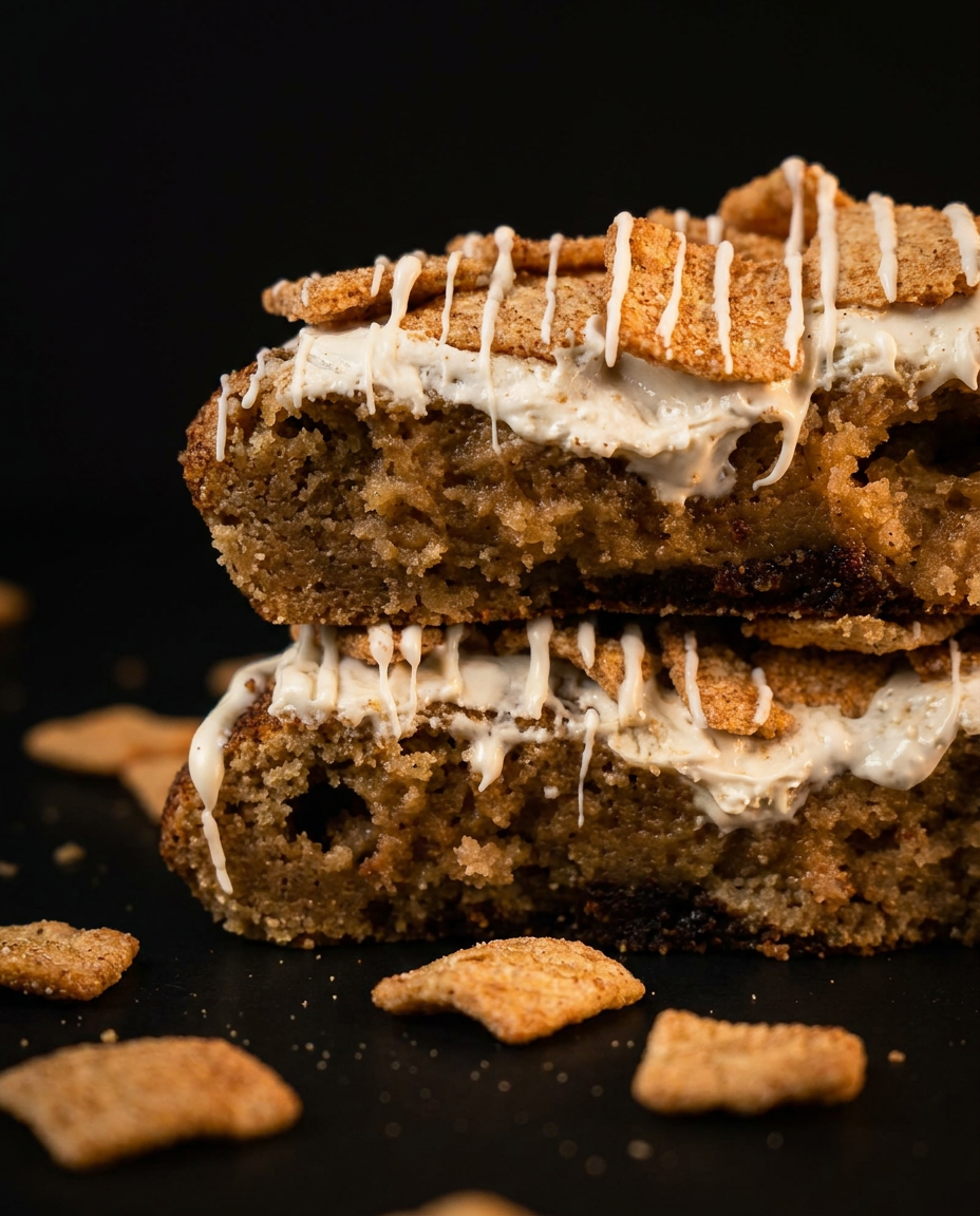 Snickerdoodle Toast Crunch deep-dish cookie