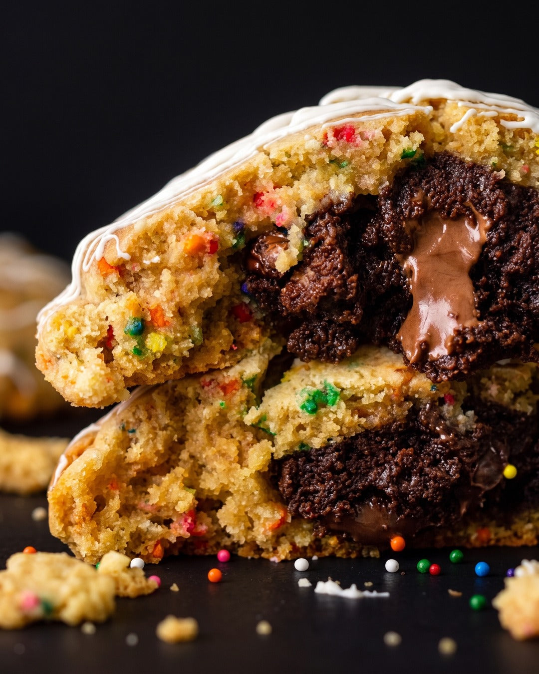 Birthday Cake deep-dish cookie