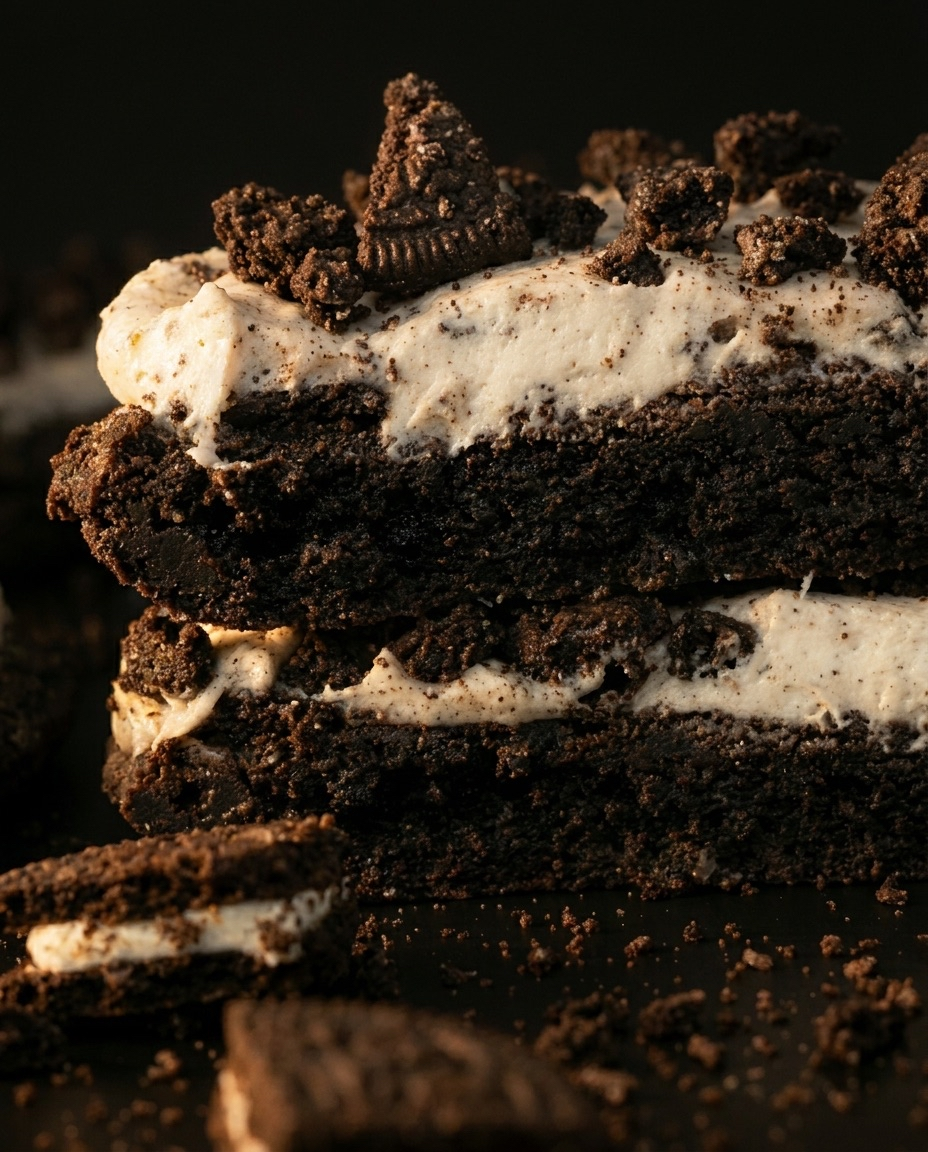 Chilled Cookies 'n Cream deep-dish cookie