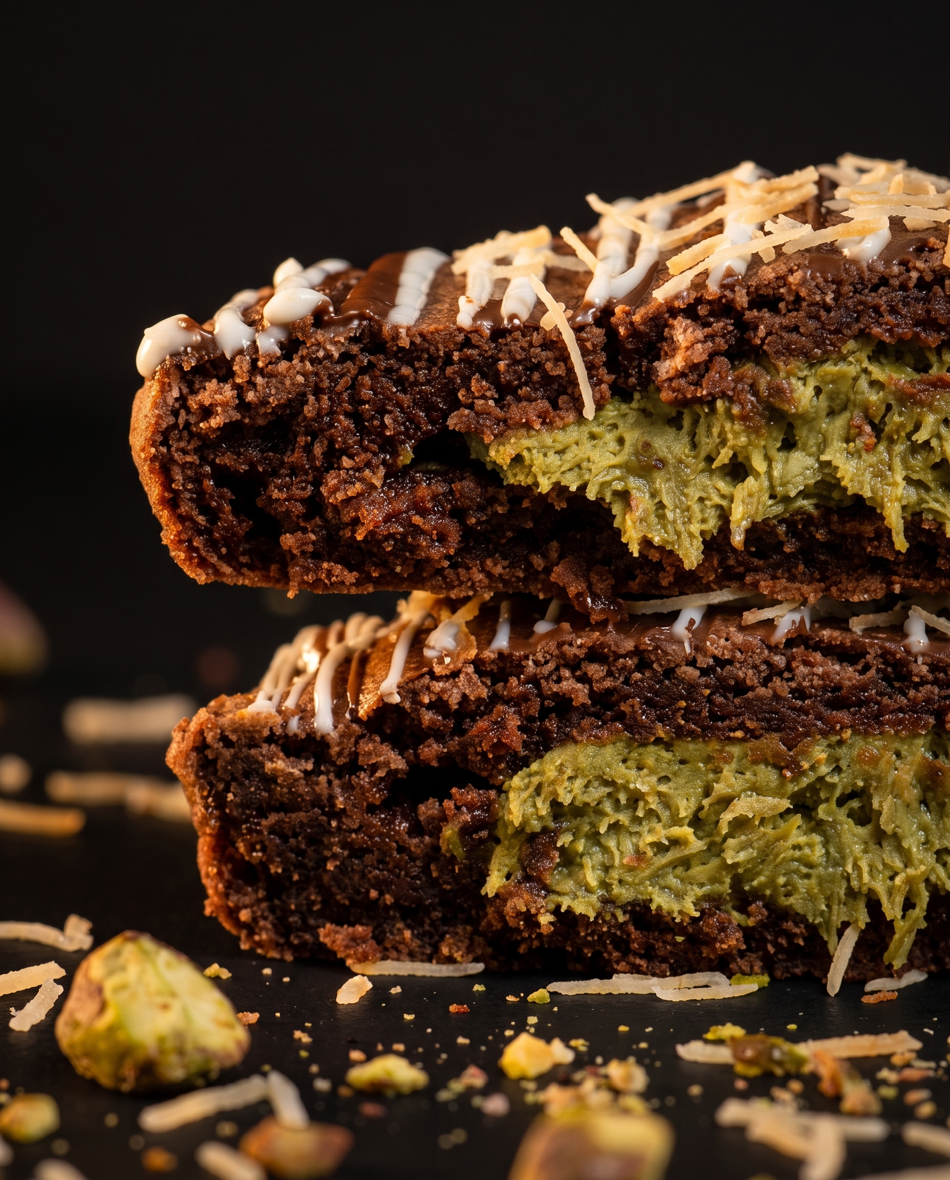 Dubai Chocolate deep-dish cookie