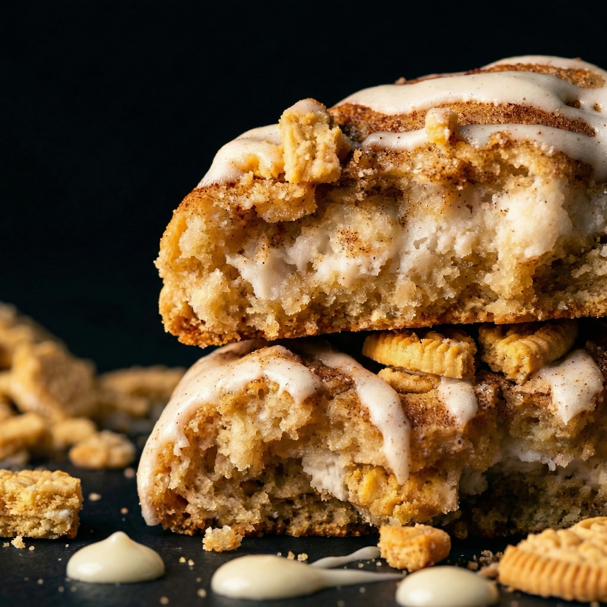 Golden Churreo deep-dish cookie