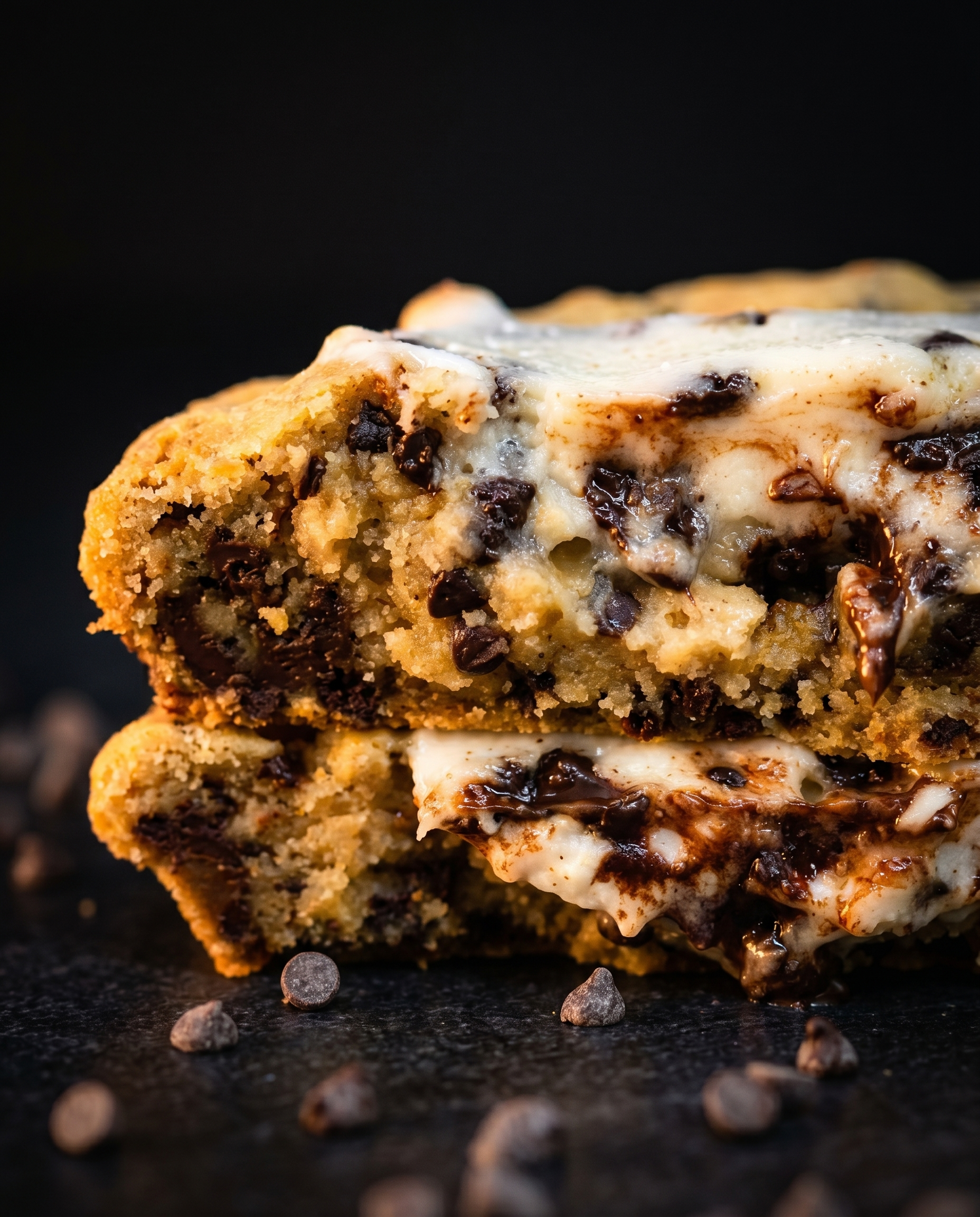 Cannoli deep-dish cookie