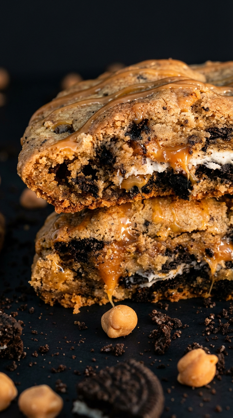 Cookies 'N Caramel deep-dish cookie