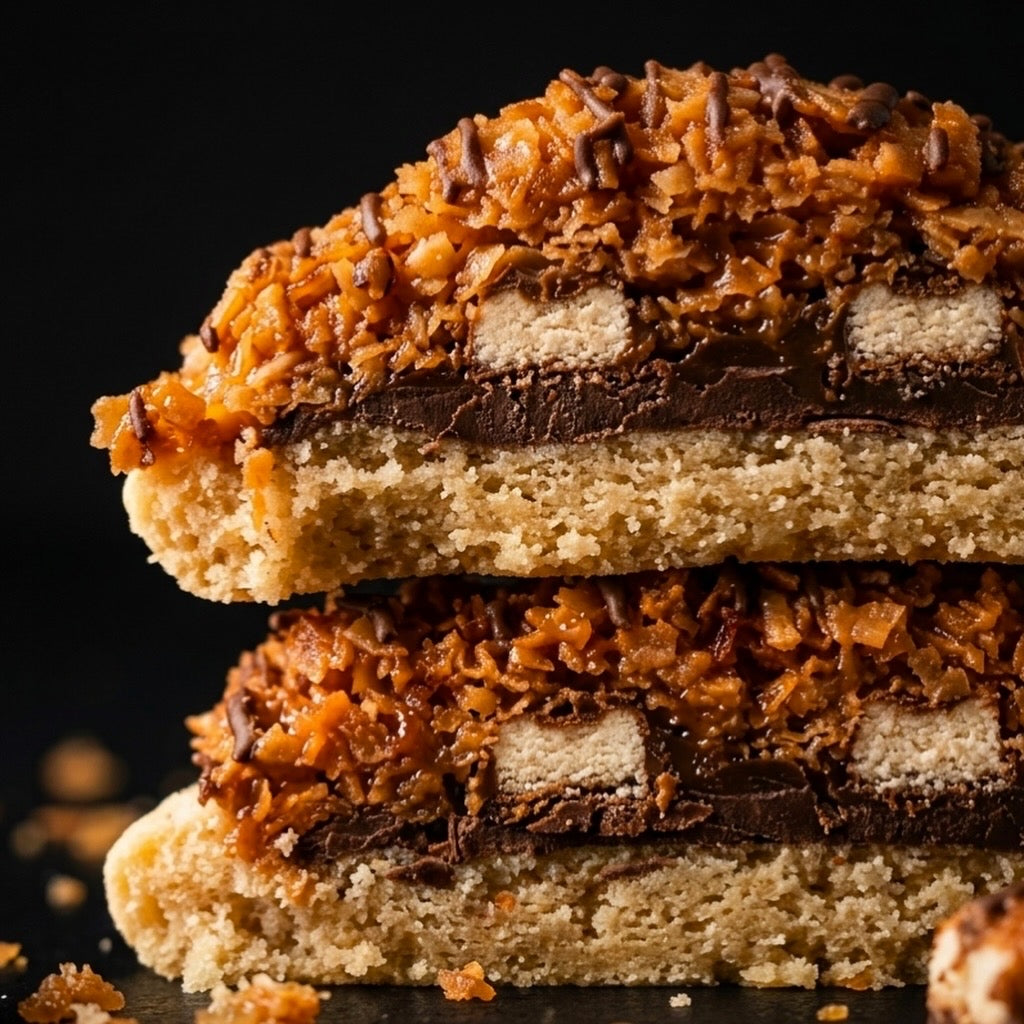 The Samoa deep-dish cookie