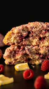 Lemon Raspberry Beignet