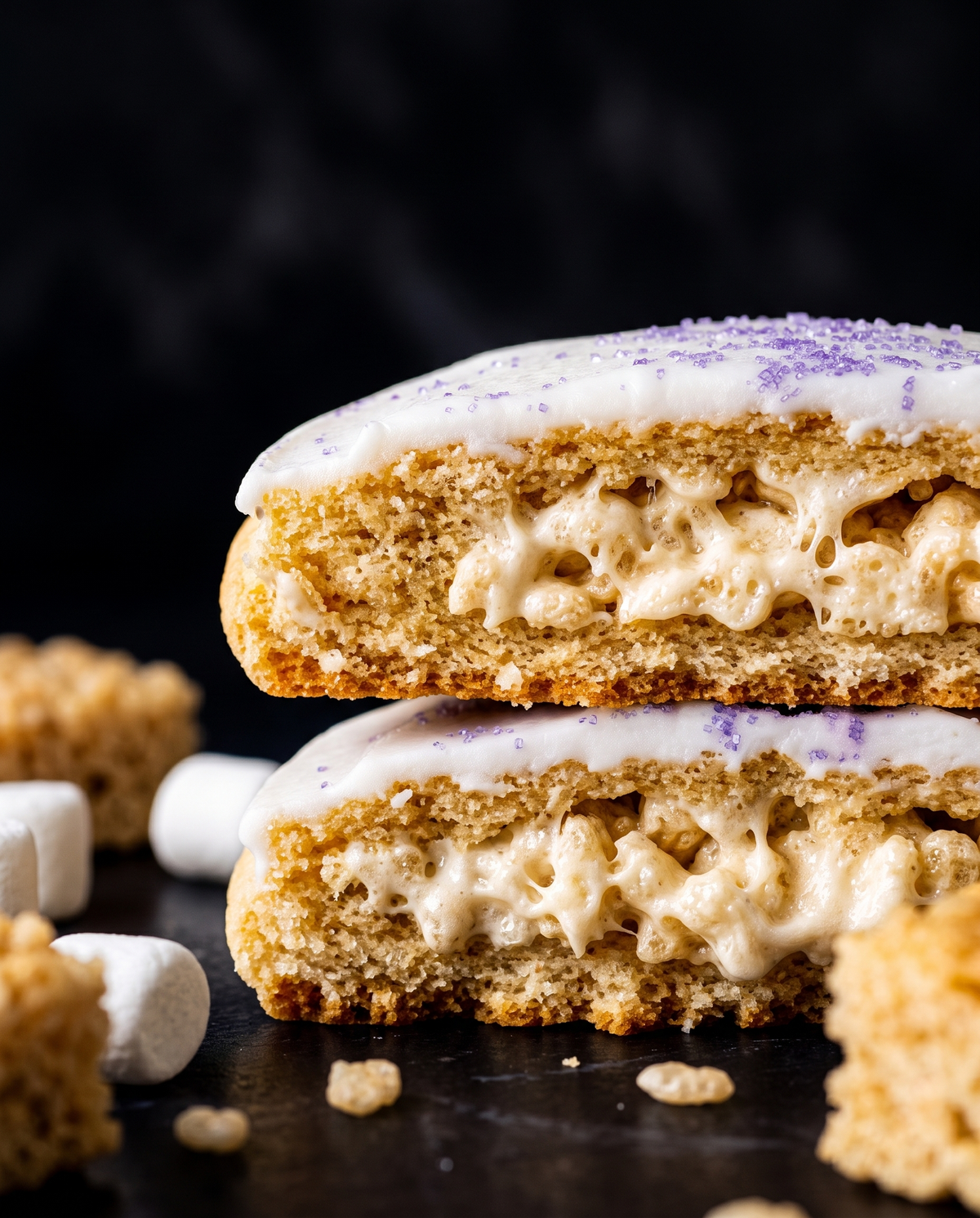 Marshmallow Mayhem deep-dish cookie