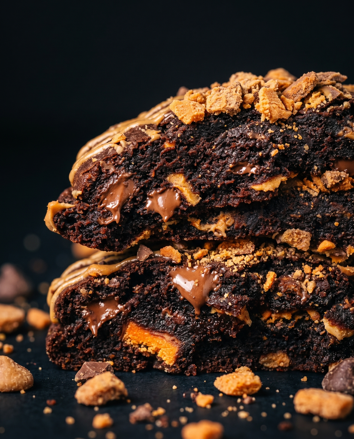 Peanut Butter Brookie deep-dish cookie