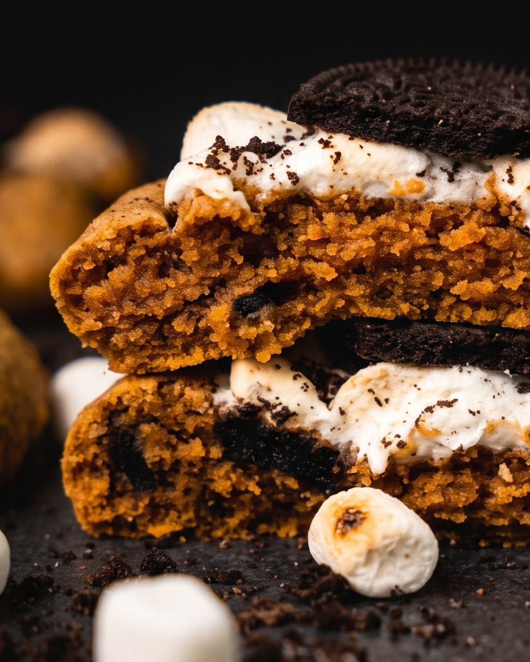 Pumpkin S'moreo deep-dish cookie