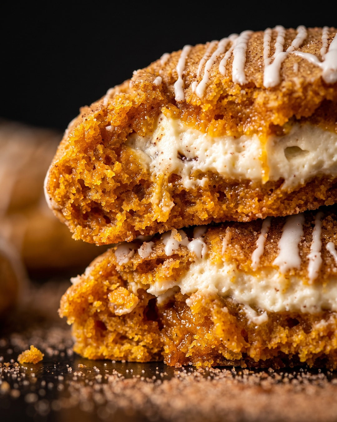 Pumpkin Spice Cheesecake deep-dish cookie