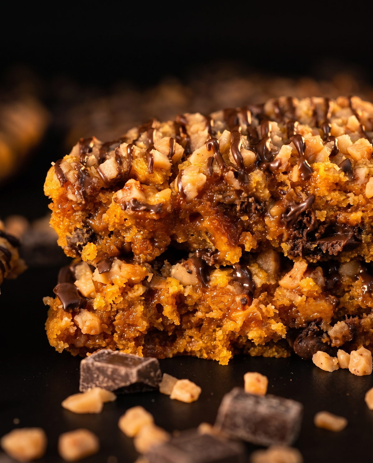 Pumpkin Toffee Crunch deep-dish cookie