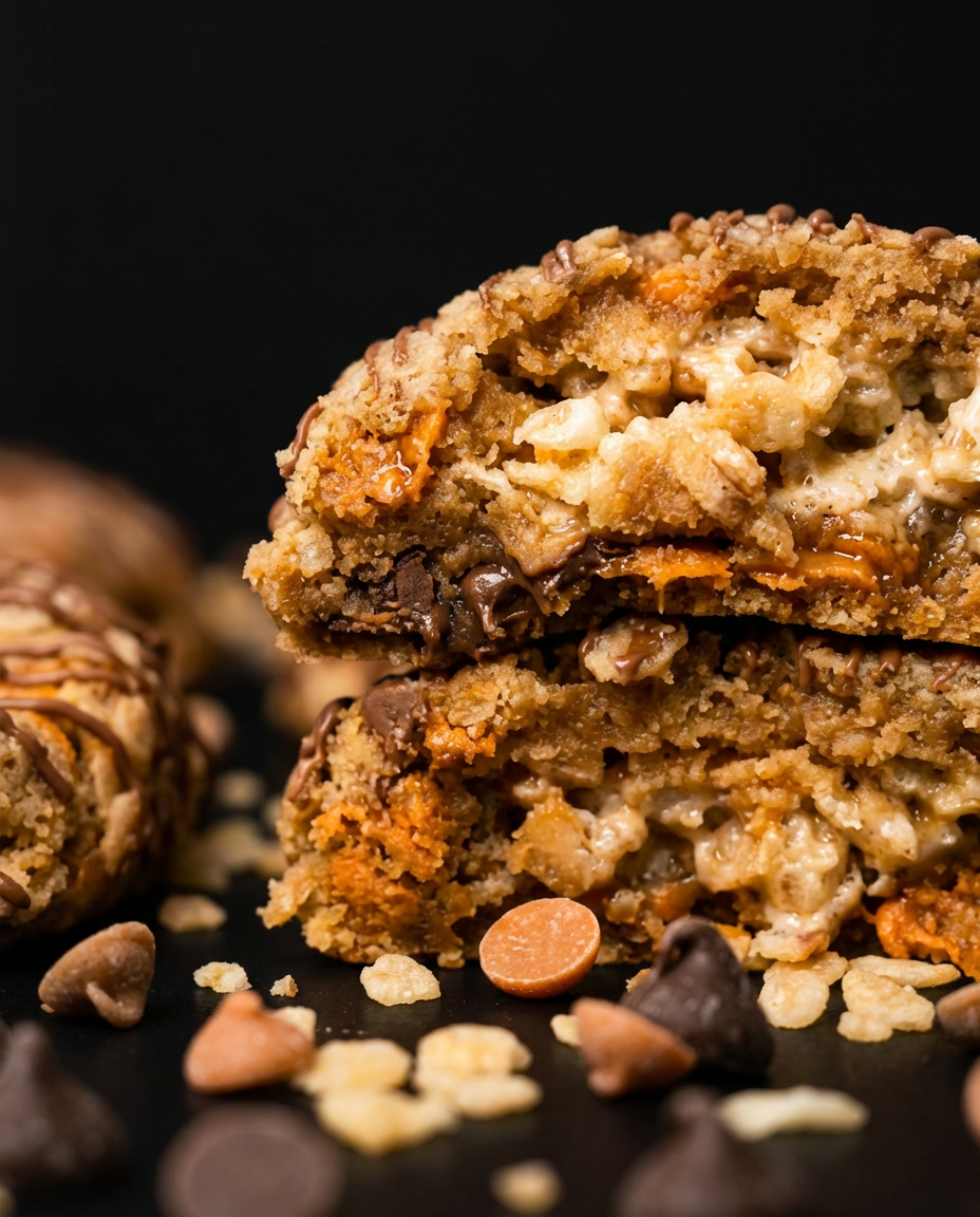 The Scotcherookie deep-dish cookie